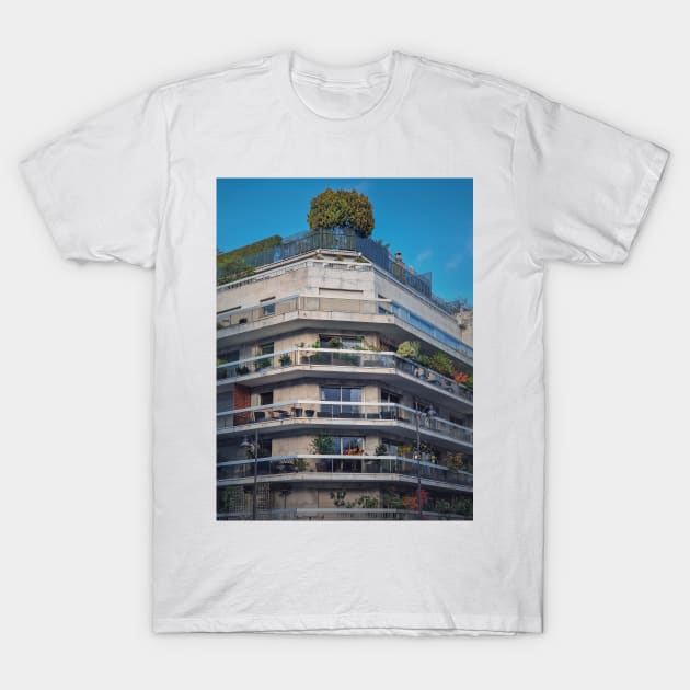 eco friendly building T-Shirt by psychoshadow